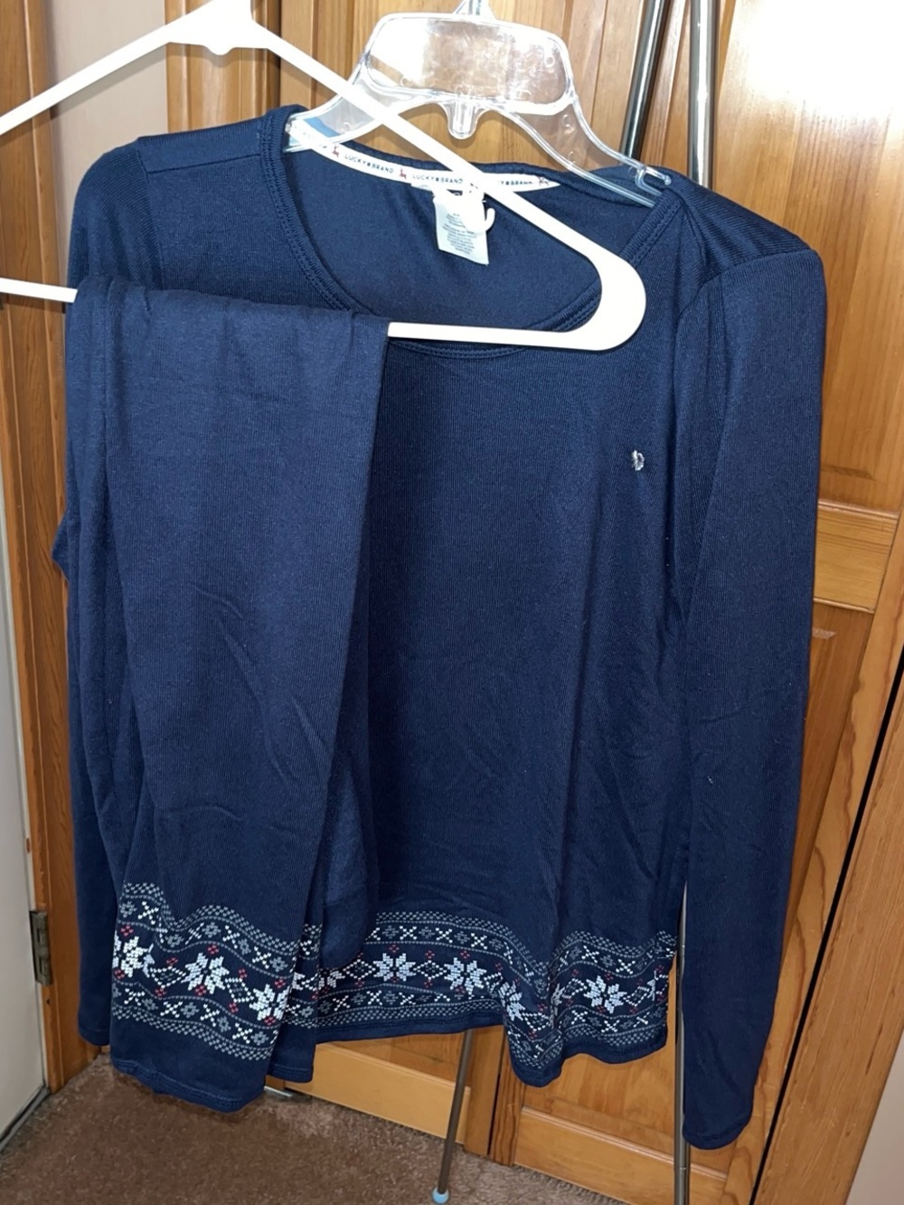 Lucky Brand Navy Blue pajamas